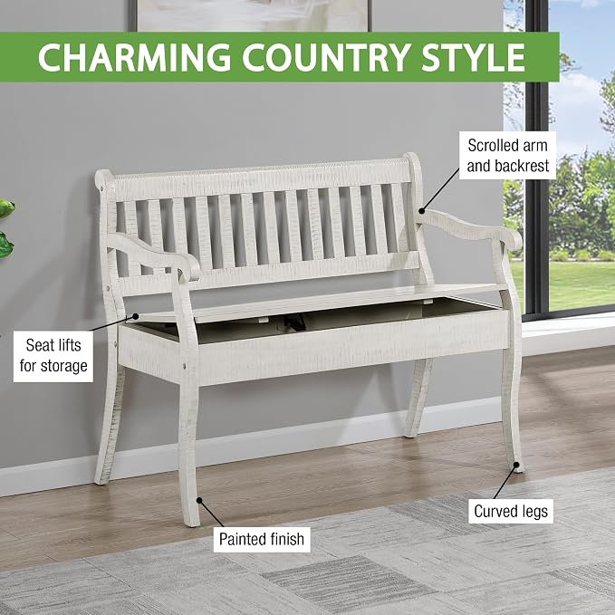 Distressed White
