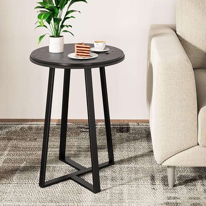 Round Black