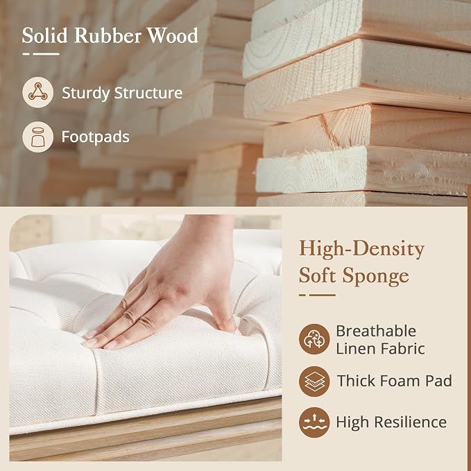 Beige and Wood