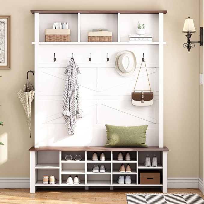 White/Storage Shelves