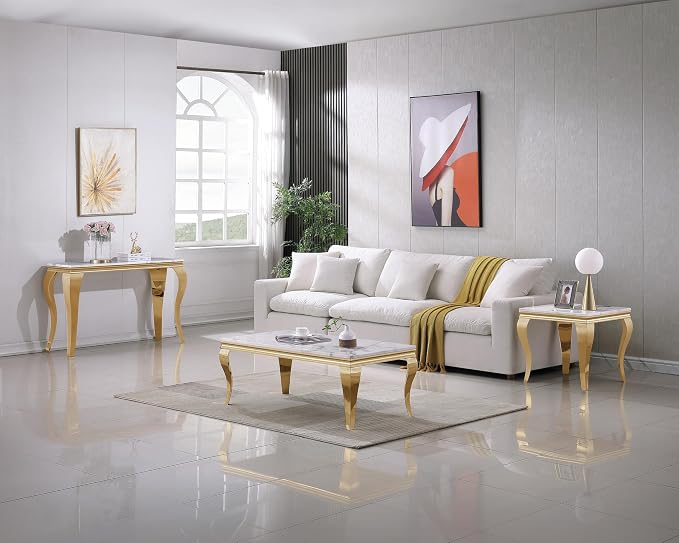 Gold-console Table