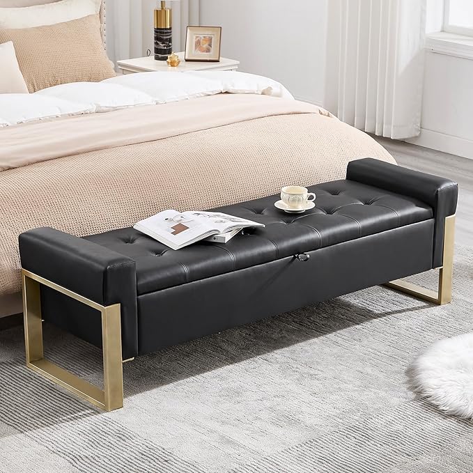 Faux Leather Black