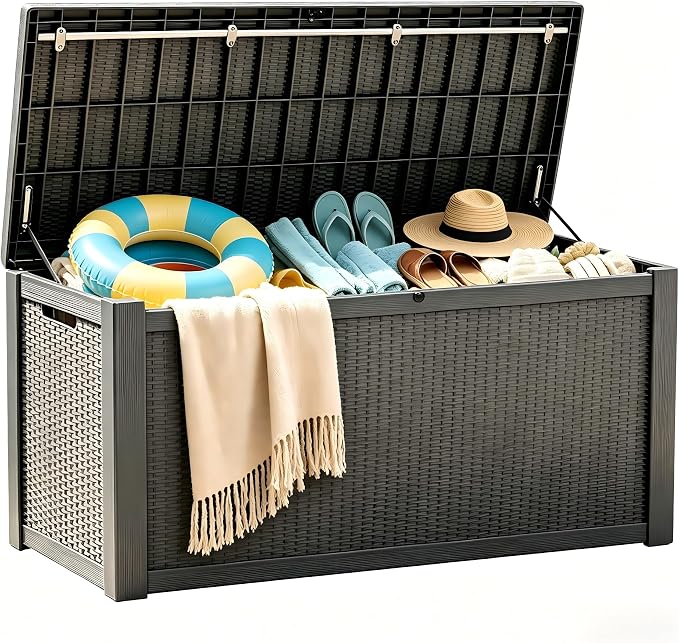 Gray Brown-Wicker Texture