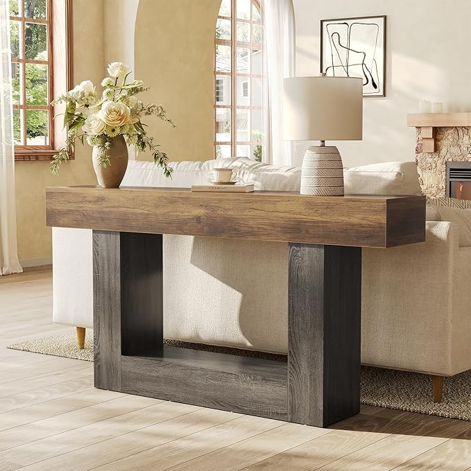 Rustic Brown and Grey