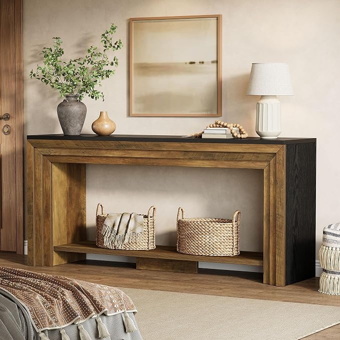 Rustic Brown & Black