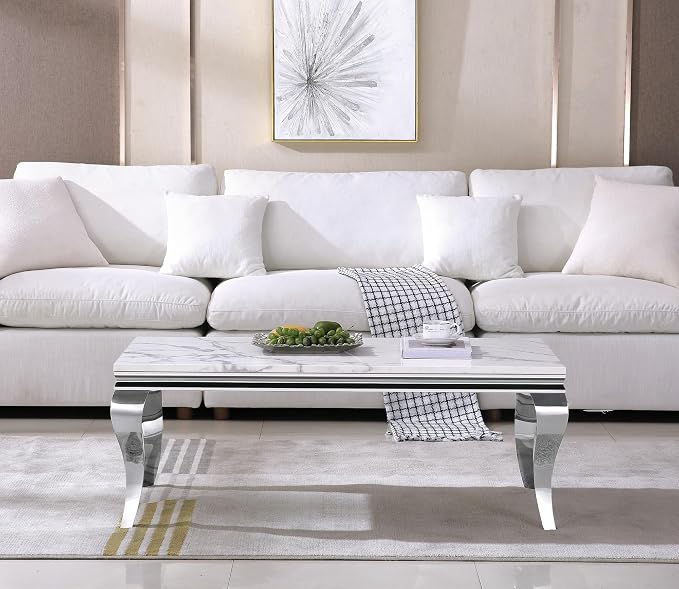 D-white Marble Silver18