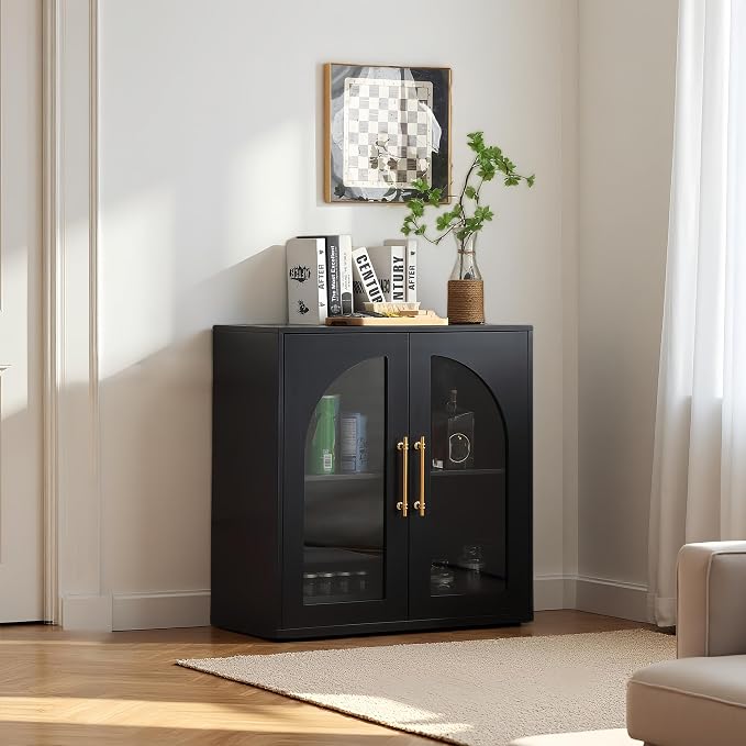 Arched Glass-black
