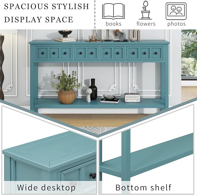 Turquoise Green+2 Size Drawers