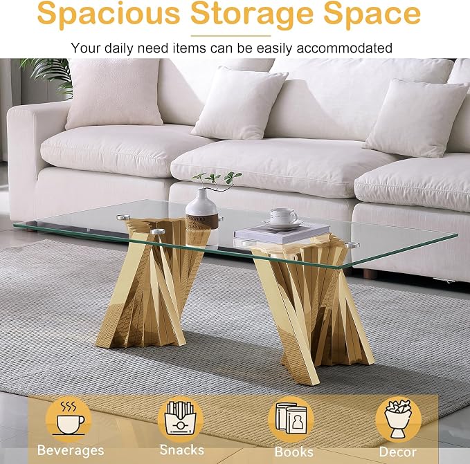 Gold-coffee Table