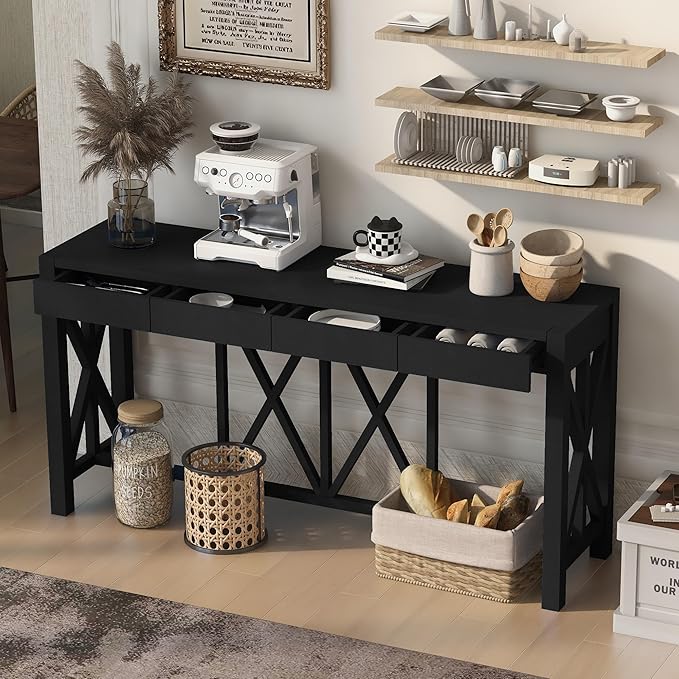 Black + Mdf + Mdf + Acacia