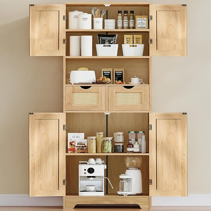 Natural-4 Shelves