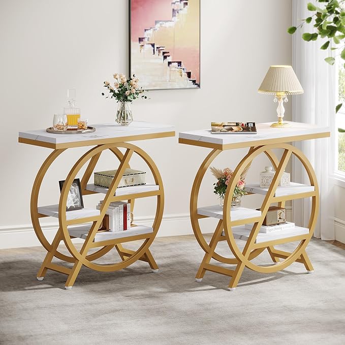 White & Gold