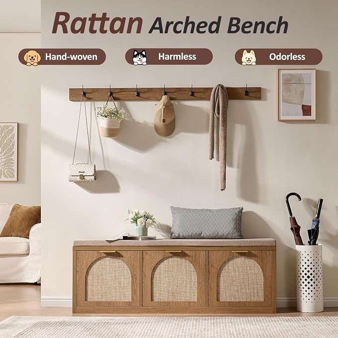 Rustic Oak Rattan