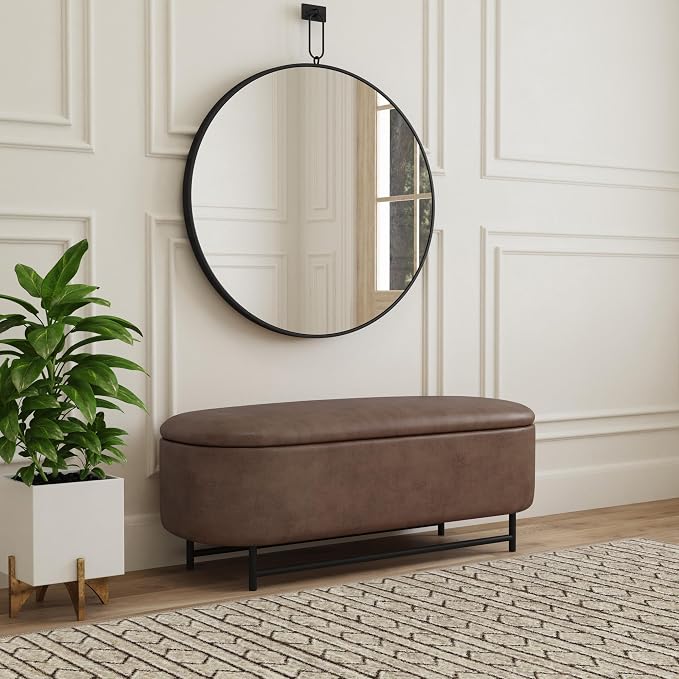 Brown Faux Leather