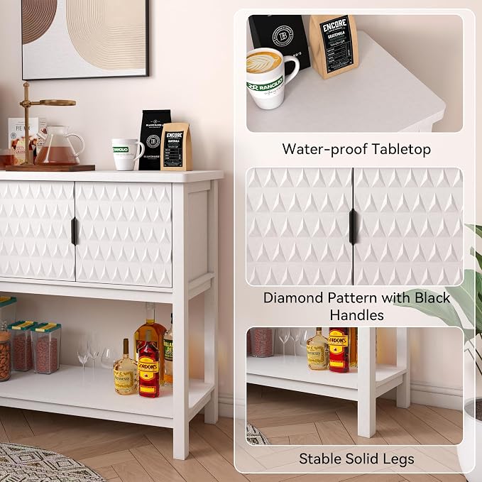 White-diamond Pattern