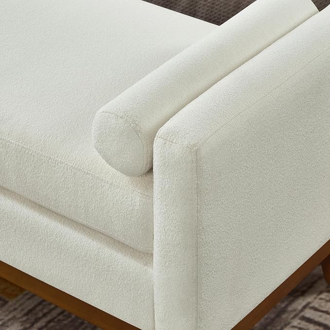 Beige Yellow Boucle