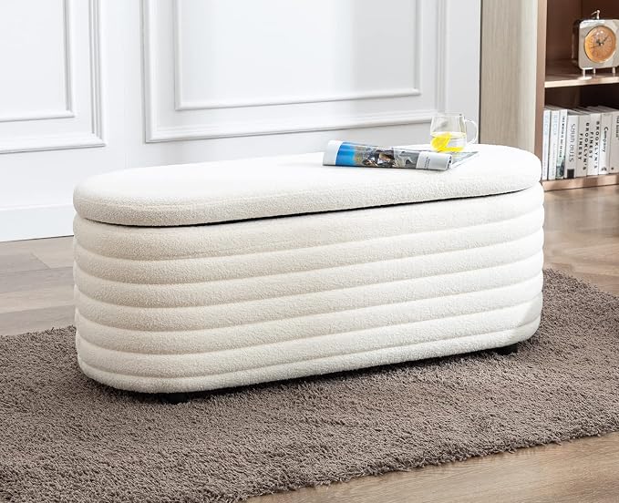 Oval- Fur White