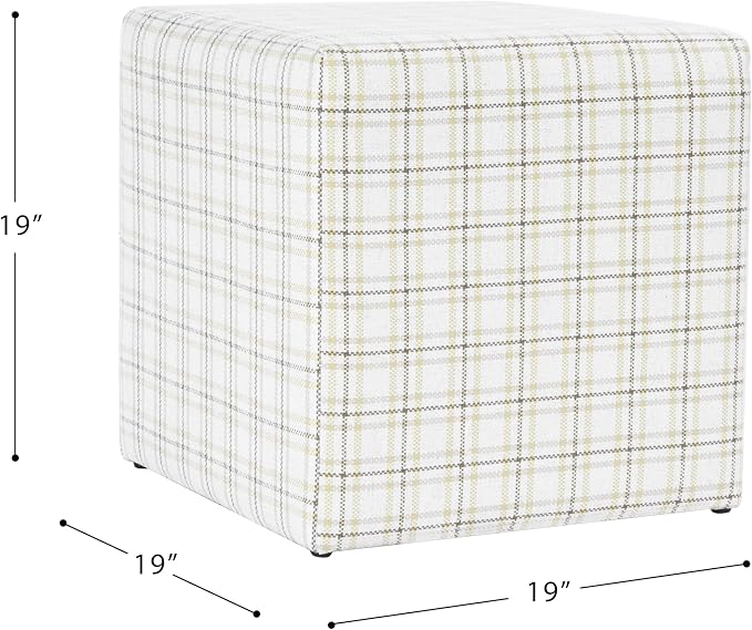 Natural Woven Plaid