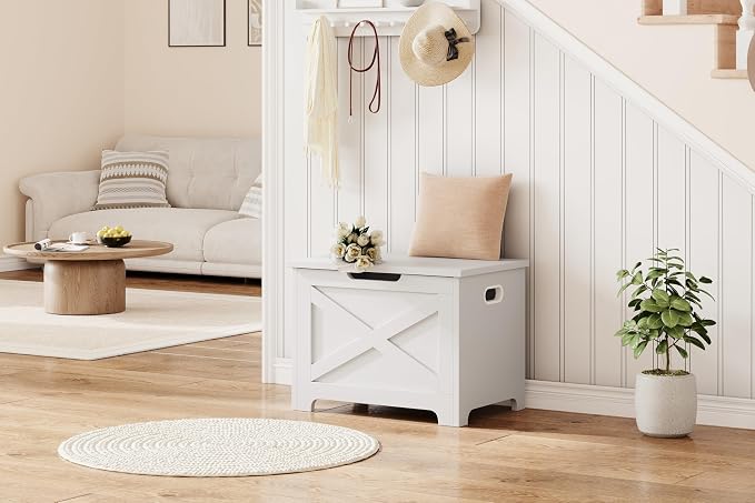 X-shaped Pattern Frosted White