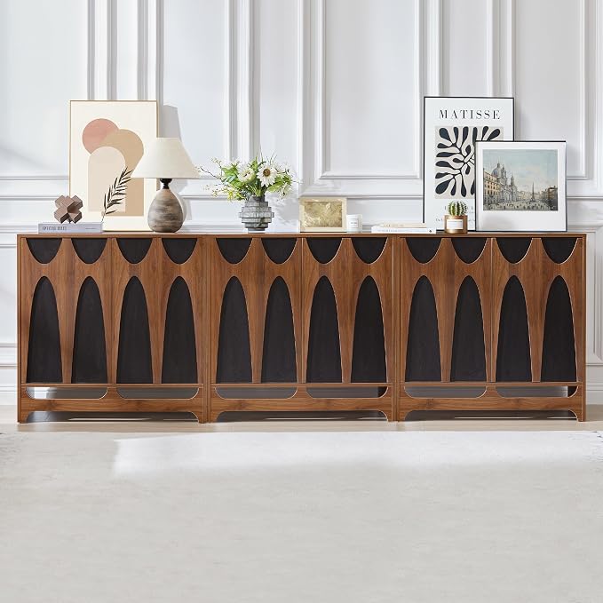 Walnut and Black