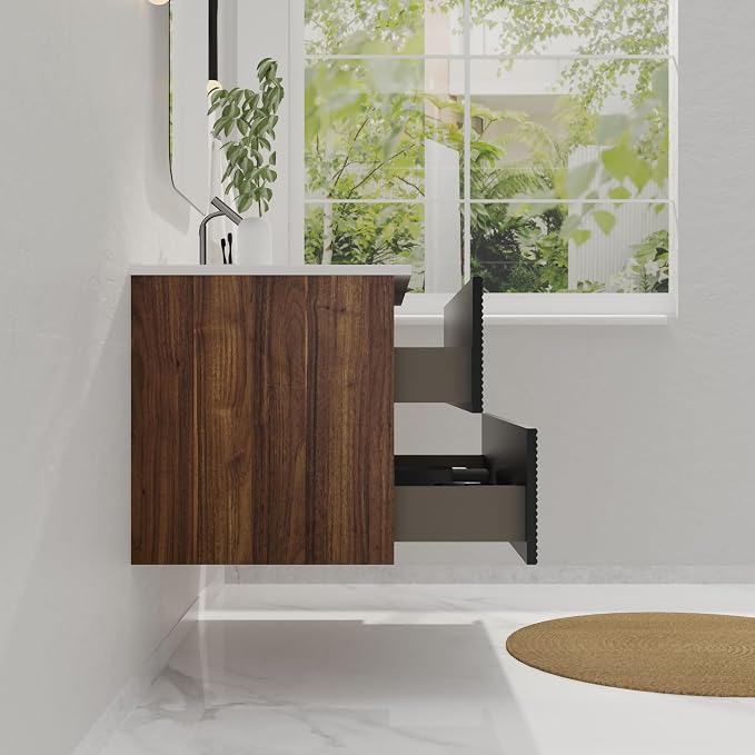 Walnut+black / Single Hole