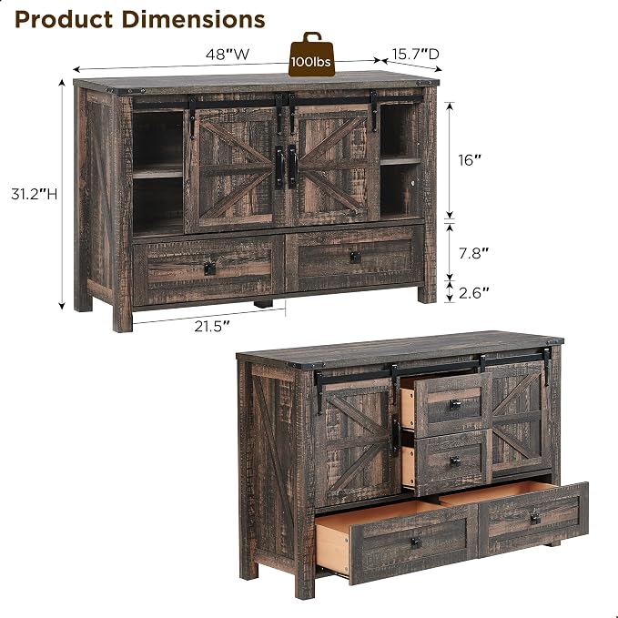 Dark Rustic Oak