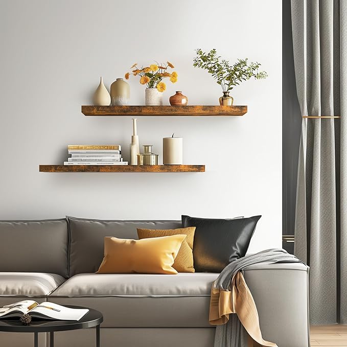D. Orange-brown - Americana Farmhouse Style