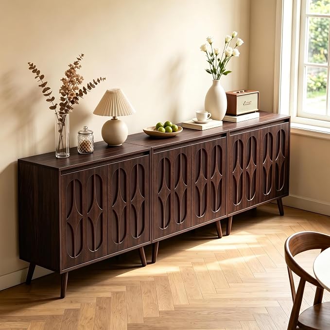 Dark Brown Walnut 3pcs