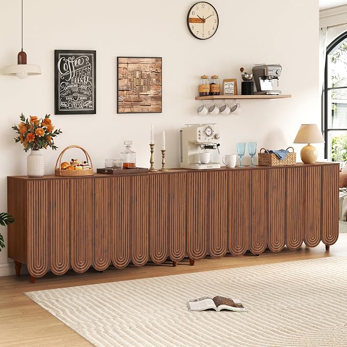 Walnut 2 Packs-3 Door