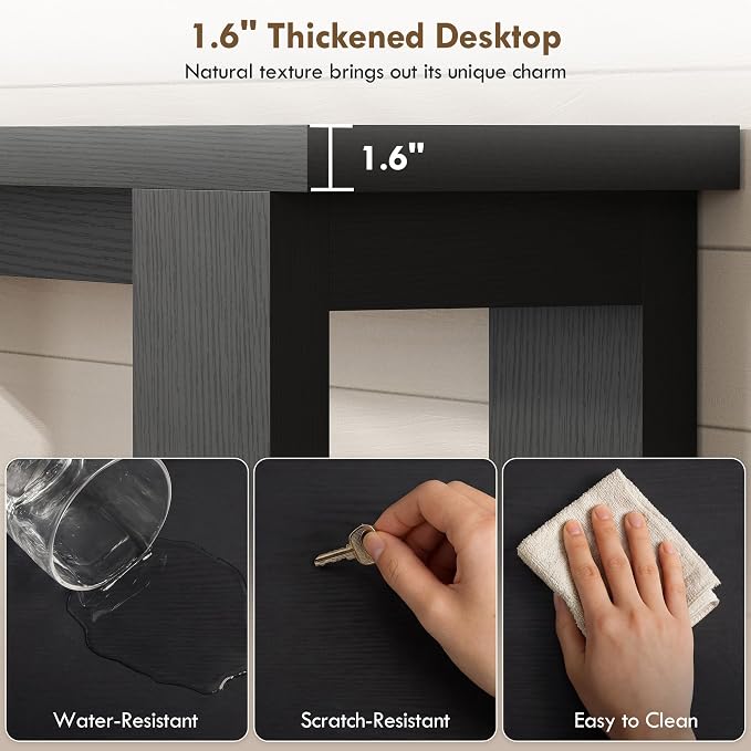 Distressed Black