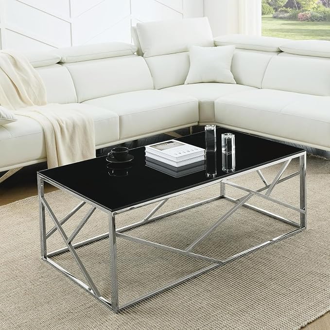Silver Black - Coffee Table