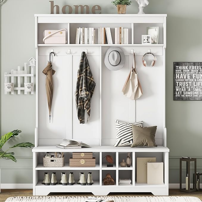 White, Shoe Cubbies, 24
