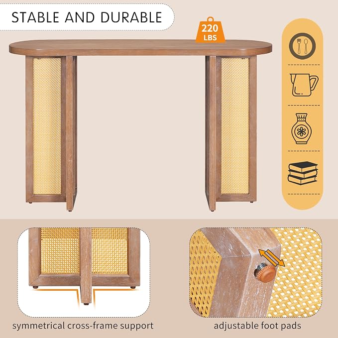 Natural Wood Wash@rattan