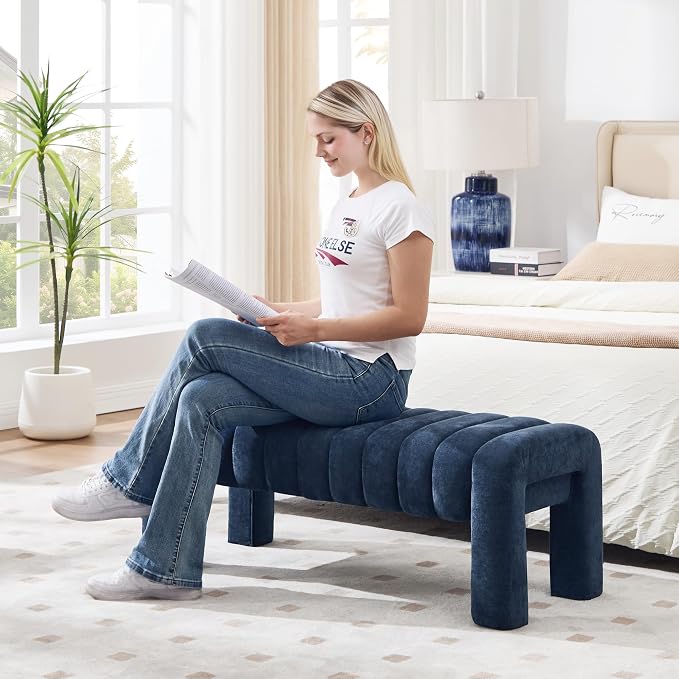 Blue Chenille