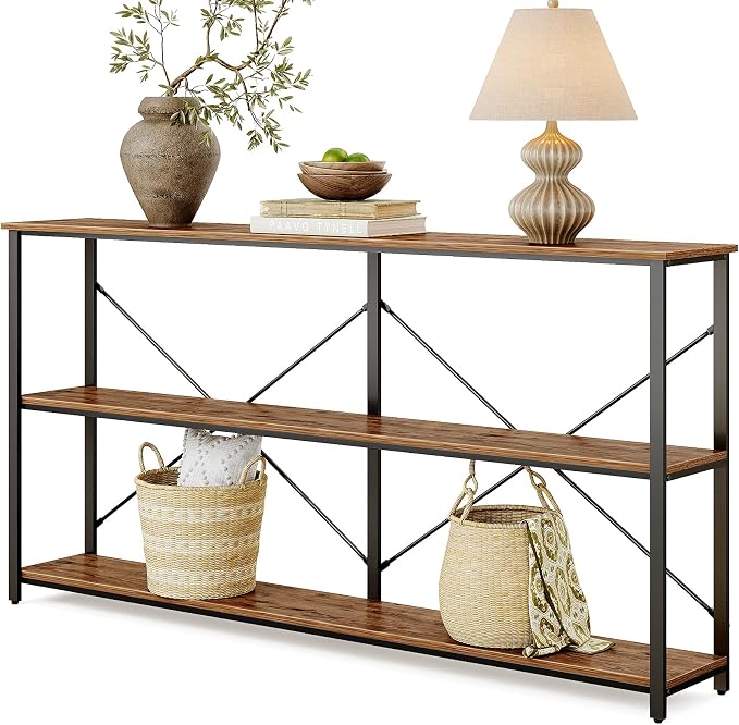Rustic Brown and Black