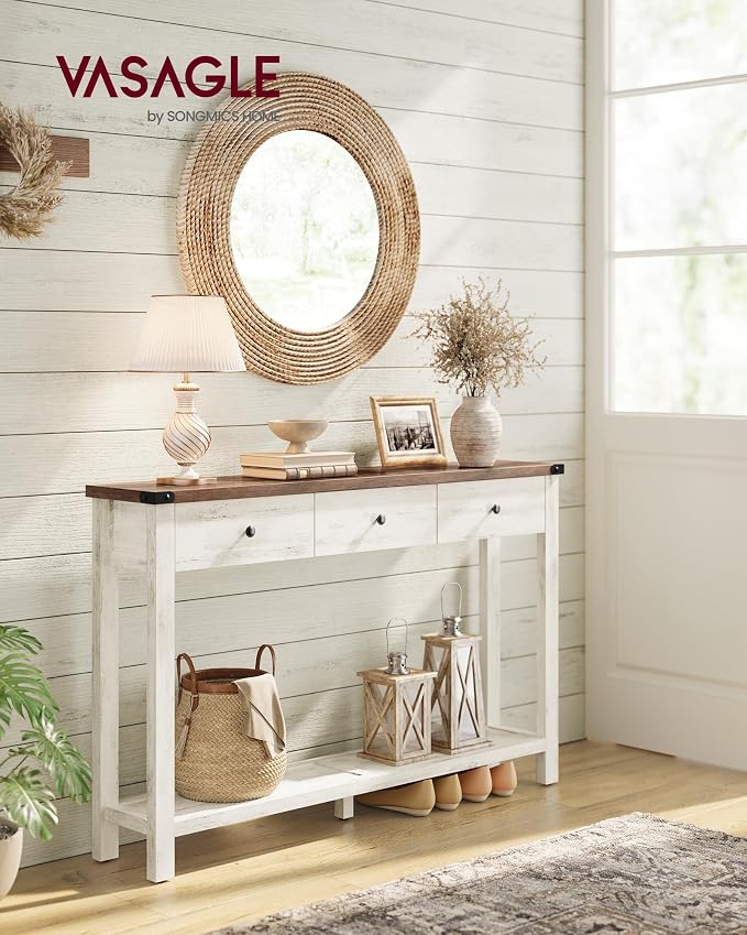 Honey Brown + Rustic White