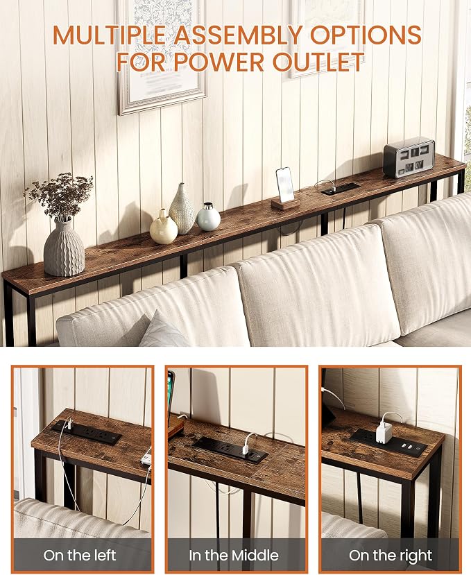 Rustic Brown, Black