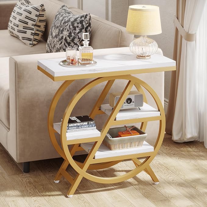 White & Gold