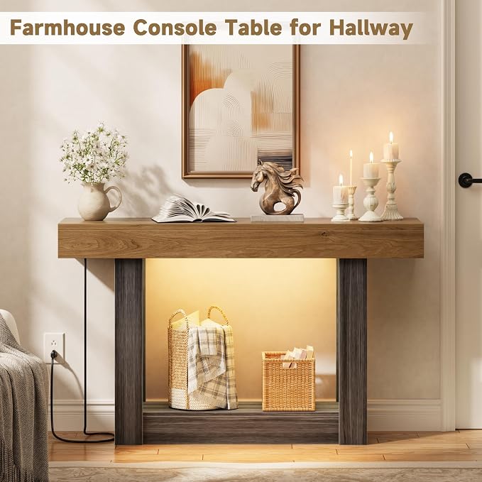 Natural Oak and Grey