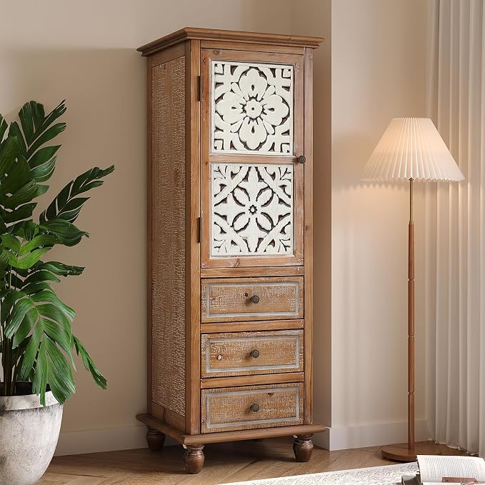 Natural Wood, Vinitage White