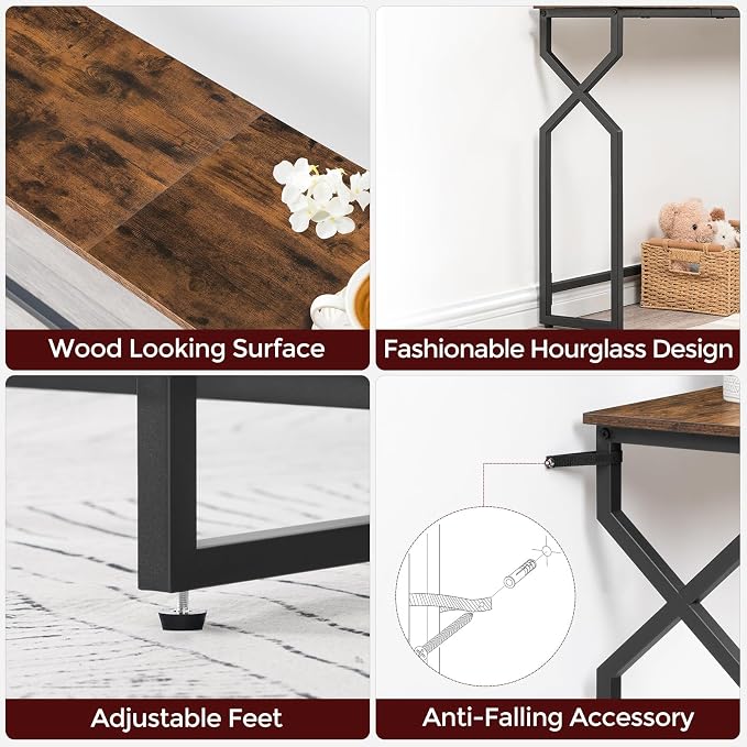 Rustic Brown + Black