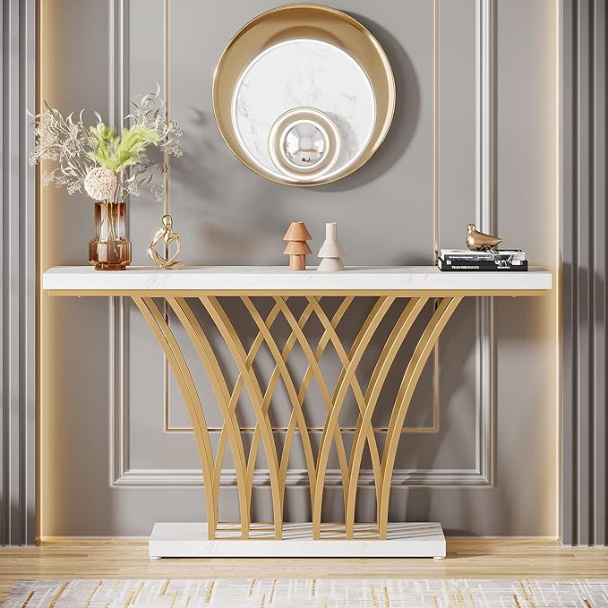 White Faux Marble