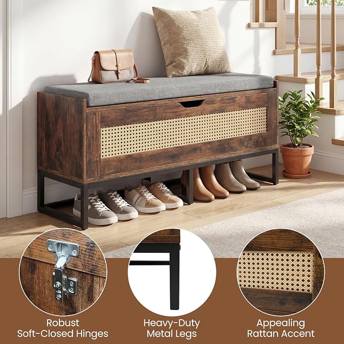 Rustic Brown & Black