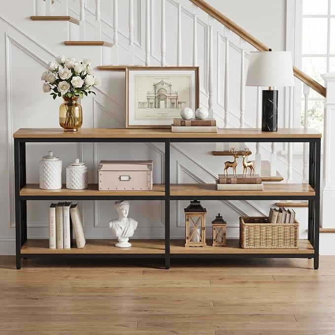 Natural Light Oak & Black