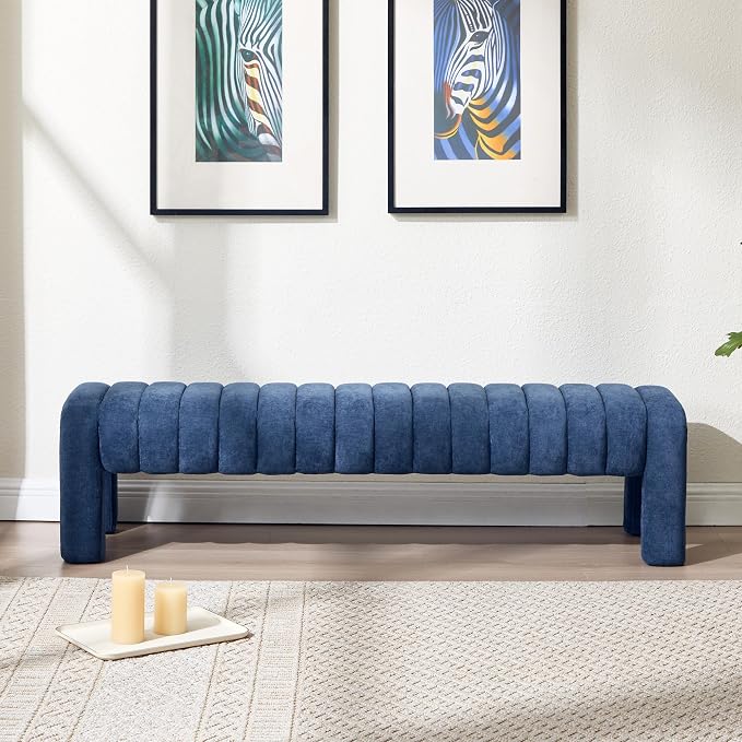 Blue Chenille