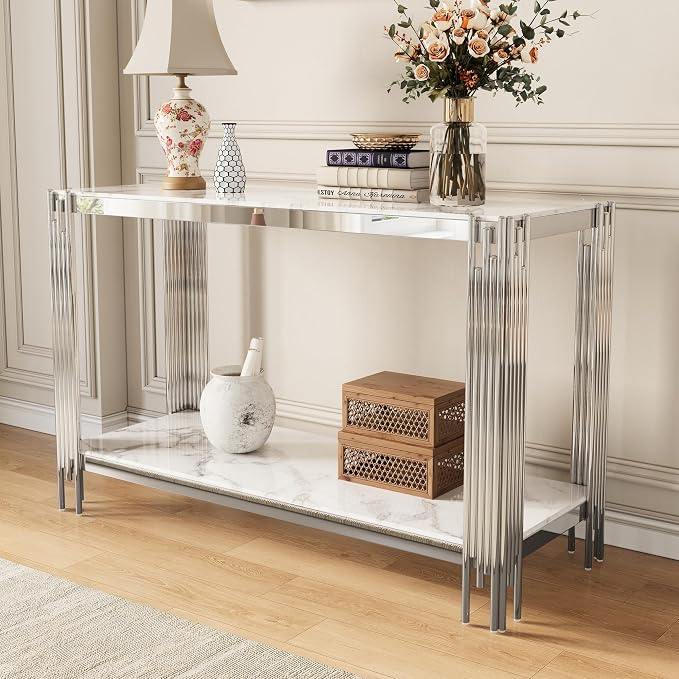 Silver+white