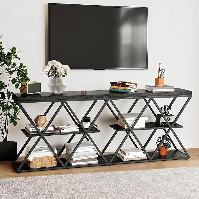 Black + X-shaped