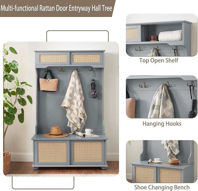 Rattan +Gray