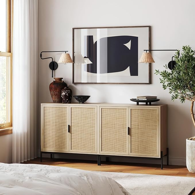 Light Oak/Rattan