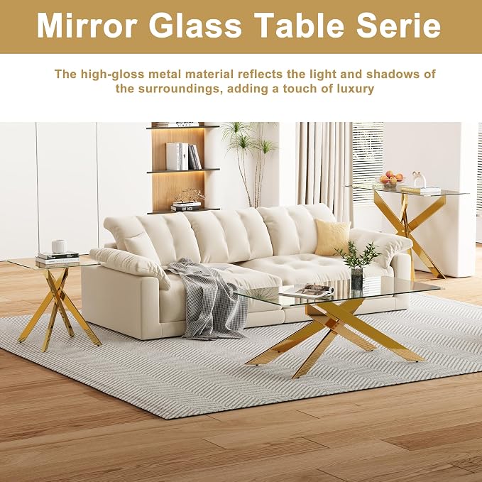 Gold-coffee Table
